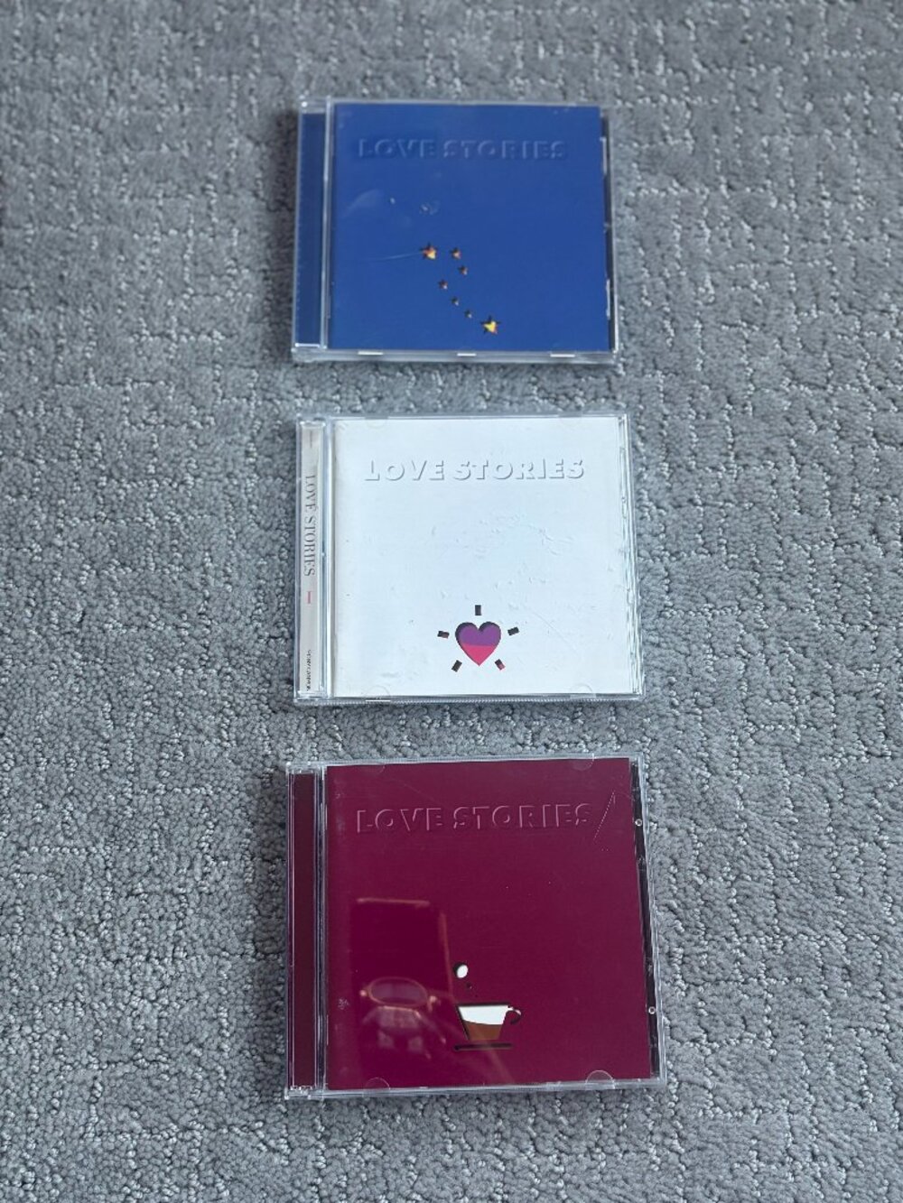 Lot of 3 Japanese Love Stories CDs III VA JAPAN CD PCCY-0167 Pony Canyon Import